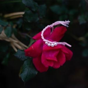 ✨pearled embroidery flossed home made bracelets✨